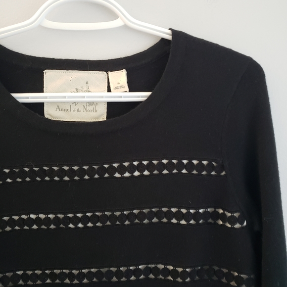 Anthro Angel of the North Dovie Layered Sweater - Picture 3 of 7